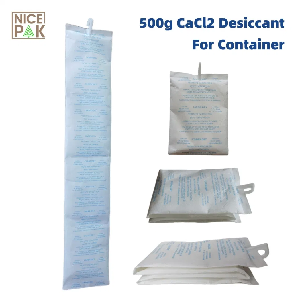 125g*4bags of Calcium Chloride Super Dry Desiccant Dry Pole with Hook for Boats/Container