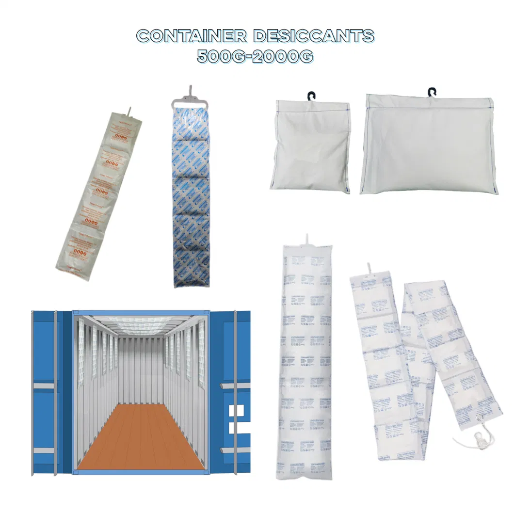 High Moisture Absorption Super Dry Cacl2 Based Desiccant Dry Pole for Warehousing/Logistics