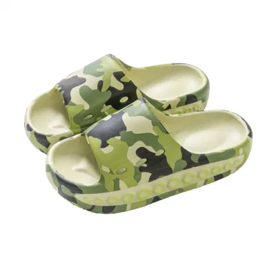 Summer New Style Camouflage Transfer Children′s Slippers Fashion Outdoor Casual Kid′s Slippers
