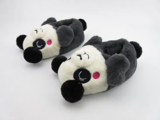 Indoor Plush Shoess Cute Novelty Footwear Custom Toys Panda Animal Slipper