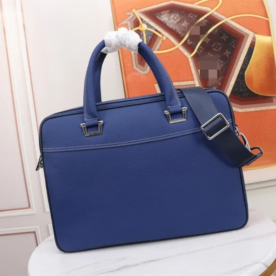 Luxury Leather Genuine Crocodile Leather Briefcase Men Clutch Business Bag