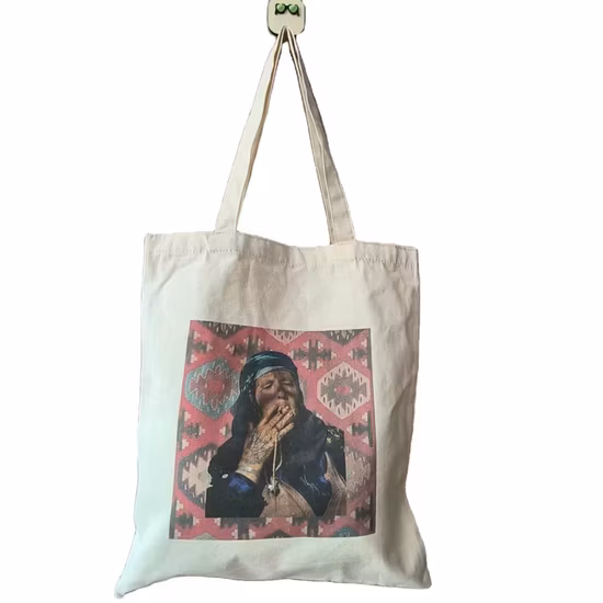 Cotton Canvas Shopping Promotional Gift Tote Bag (FLYDL1001)