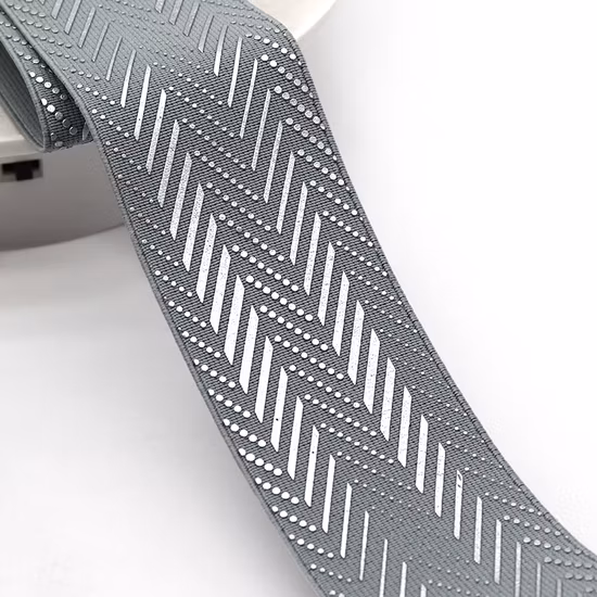 Clothing/Shoes Accessories Webbing Sling Silk Jacquard Belt Nylon Jacquard Elastic Webbing